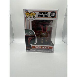 Funko Pop Star Wars Cobb Vanth #484 Vinyl Bobble-Head Collectible Figure In Box